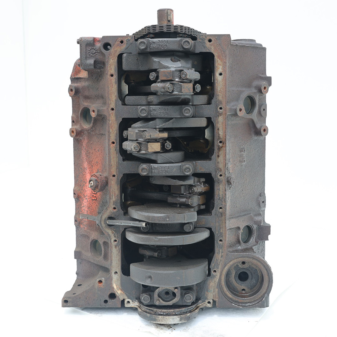 Chevrolet 350ci Vortec Small Block Chev V8 2-Bolt Short Motor - 1-Piece Rear Main Seal - Image 3