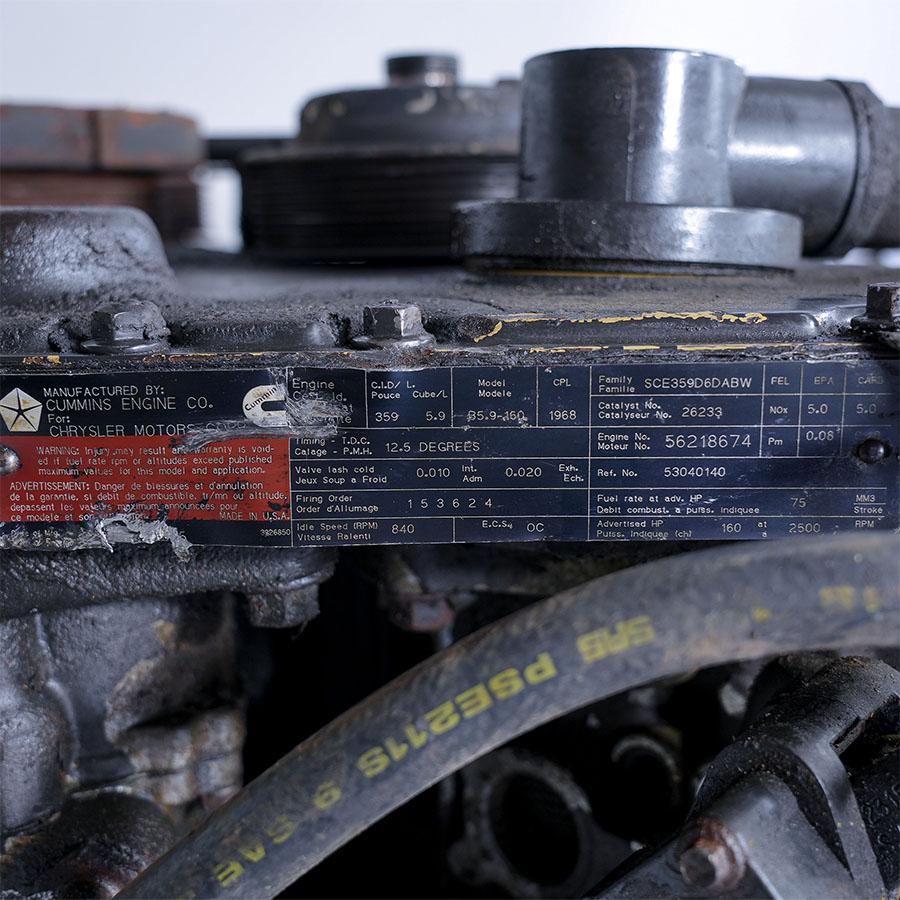 Cummins 5.9L 6BT Inline-6 Turbo Complete Motor - Image 6
